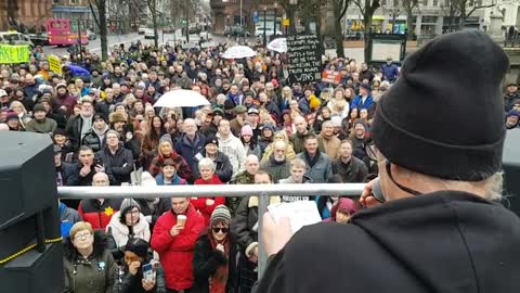 Belfast Freedom Protest 15th January 2022