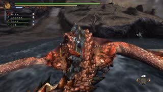 Monster Hunter 3 Ultimate Online Steel Urugaan + Rathalos Hunt (Recorded on 4/4/13)