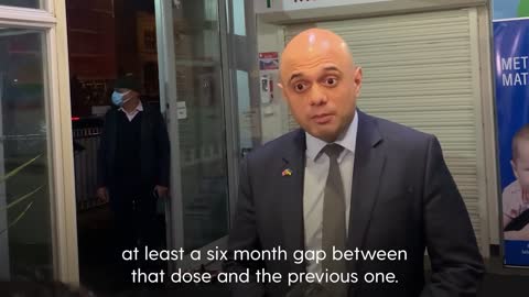 Sajid Javid Fourth dose rollout of Covid 19 Bioweapon being ‘kept under review 🤪