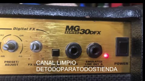 AMPLIFICADOR MARSHALL MG30 DFX PARA GUITARRA, 30W, EN VENTA