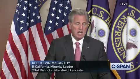 House Republican Leader Kevin McCarthy Holds a News...