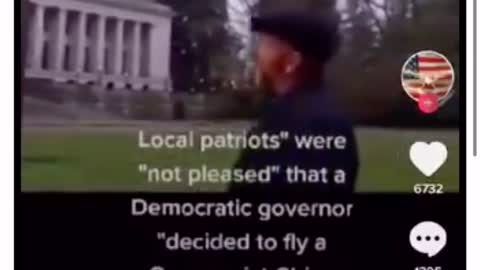 Democrat Governor tries to fly a Communist Flag, gets pulled down.