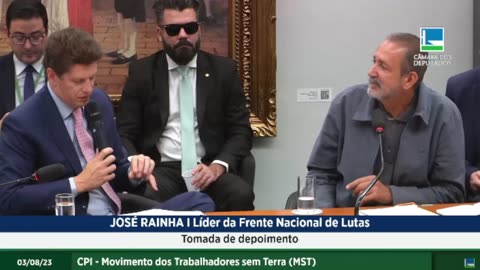 VEJA AO VIVO: CPI do MST ouve José Rainha, líder sem-terra