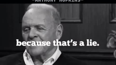 No Regrets- Anthony Hopkins