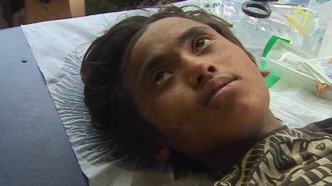 Nepal earthquake survivor