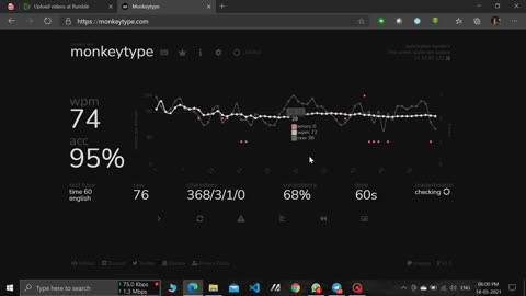 Speed Typing ft. monkeytype