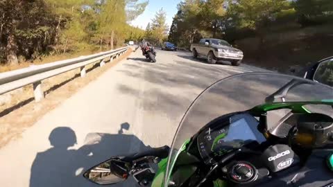 Kawasaki Ninja ZX10R first perspective