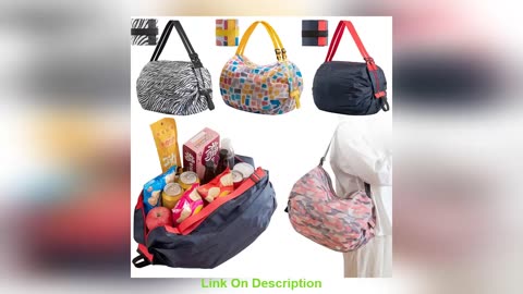 Best Foldable Shopping Bag Space Save Reusable Supermark