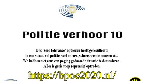 Bpoc Politie verhoor 10