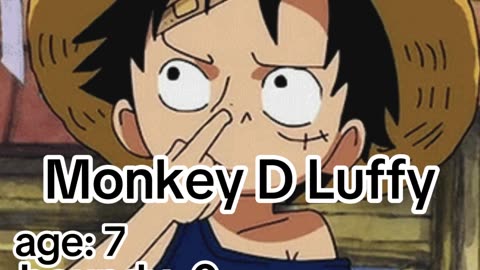 Monkey D Luffy Glow Up! #anime #luffy #onepieceanime