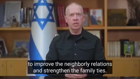 Israel’s Minister of defense- Congratulates and threatens Palestinians for Ramadan