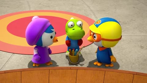 Pororo's Night at the Dinosaur Museum