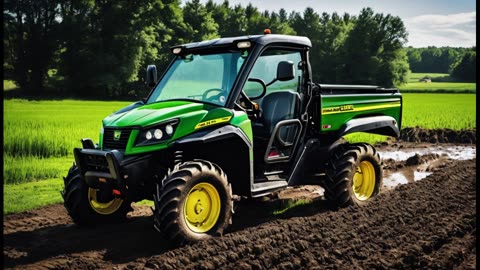 Gator Tracker Idle on the Farm. Relaxing sounds. Drift into your own happiness.