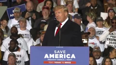 'Oil And Guns!': Crowd Cheers As Trump Includes Guns And Oil On The List Of American Values