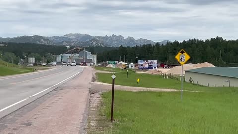 View of Custer South Dakota