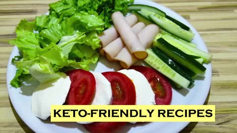 Keto Caprese Salad Platter