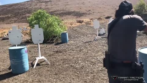 Keanu Reeves Training with Taran for John Wick_ Chapter 3 - Parabellum