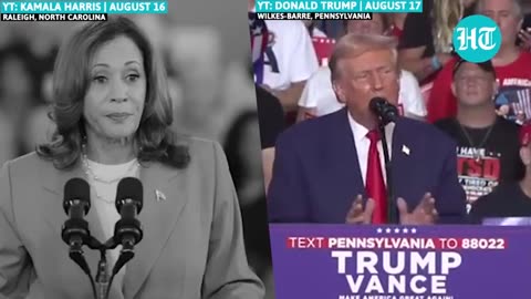 Trump Attacks Kamala's Father, 'Tax Your Wife…' Jibe; Harris' Big 'Trillion $$' Claim | US Election