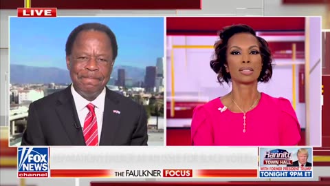 Leo Terrell Explains To Harris Faulkner Why Reparations For Slavery Are 'Impossible'