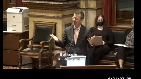 Sen. Bolkcom talks about dangers posed by unvaccinated Iowans