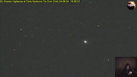 Live Uncle UFO Hunting UFOs into the Night Sky from La Serena, Chile 06-24-24