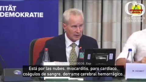 AQUI LAS PRUEBAS - PARLAMENTO EUROPEO SENIOR CARDIOLOGO EXPONE GENOCIDIO MUNDIAL POR OMS