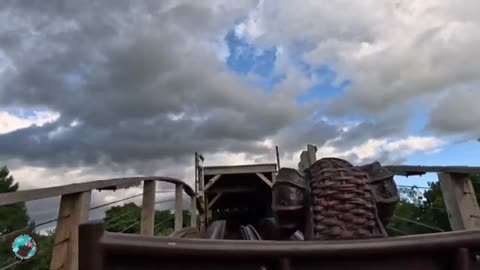 WICKER MAN ALTON TOWERS ON RIDE POV 4K 60fps