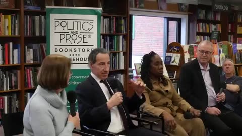 Raskin's Infamous Plotting Session at Politics & Prose, 2024 to Disqualify Trump if He Wins