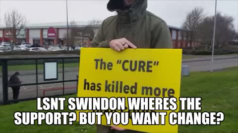 SWINDON WHERES THE SUPPORT FREEDOM CONVOY UK