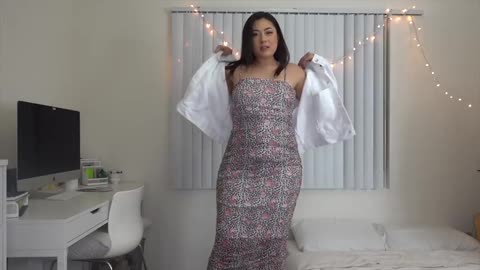 BBW girls dress demo