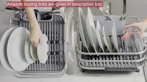 Aluminum Dish Rack on Amazon: Must-Have Kitchen Organizer