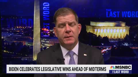 Secretary Walsh On Biden’s ‘Amazing’ Legislative Feats