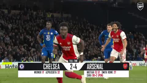 Chelsea vs Arsenal (2-4)