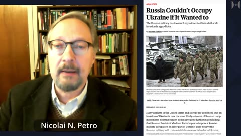 To End The War In Ukraine, Expose Its Core Lie! | By Nicolai Petro and Ted Snider