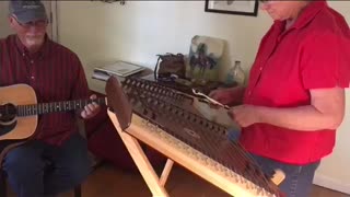 Bill & JoAnn Playing Dulcimer and GUitar