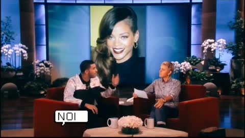 Drake “Talking ”About Rihanna on Ellen Show