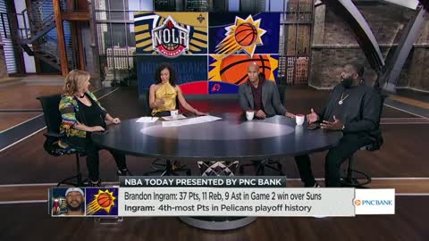 Kendrick Perkins - Brandon Ingram is the BEST PLAYER IN THIS SERIES 🗣 | NBA Today