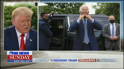 Trumps view of Joe Biden