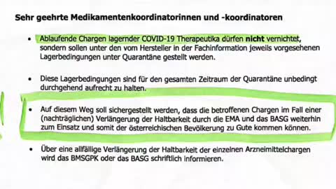 Abgelaufene Impfdosen dürfen NICHT entsorgt werden, sondern" ... hört selber !!!