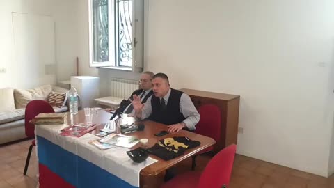 Conferenza Stampa Italia Libera - Carlo Taormina e Giuliano Castellino