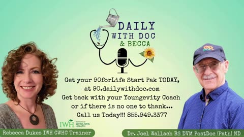 2/5/24 We Revisit Dr. Joel Wallach-Top US Health Concern-Heart Disease Daily with Doc&Becca 2/1/24