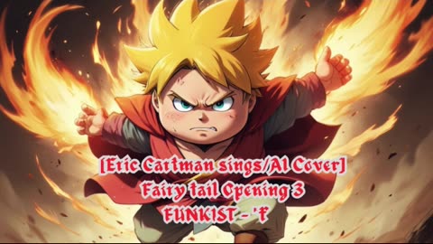 [Eric Cartman sings/AI Cover] Fairy tail Opening 3 | FUNKIST - "ft."