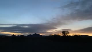 Sunrise time lapse 1/26/2021