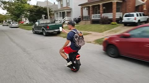 EUC Practice Sitting Electric Unicycle