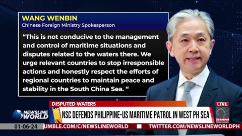 NSC defends Philippine-US maritime patrol in West PH Sea