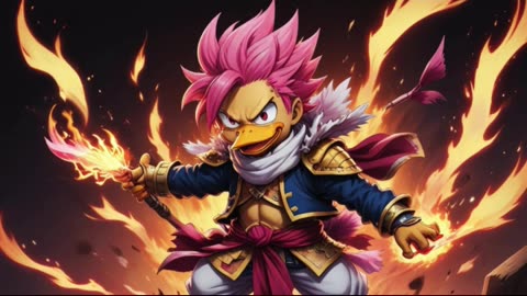 [Donald Duck sings/AI Cover] Fairy Tail Opening 23 | lol - power of the dream