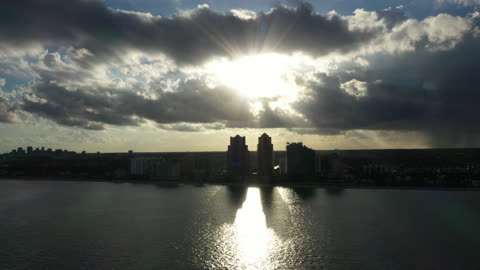 Fort Lauderdale Beach October Sunset