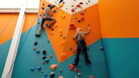 Indoor Rock Climbing