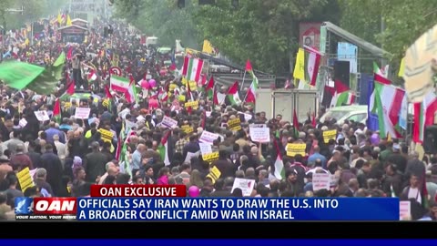 Officials Say Iran Wants To Draw The U.S. Into A Broader Conflict Amid War In Israel