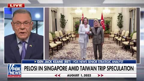 Pelosi's Taiwan trip 'the right decision': Gen. Keane